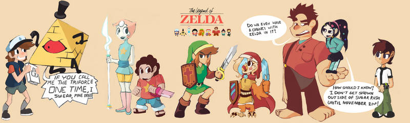 Zelda Nes Art Style