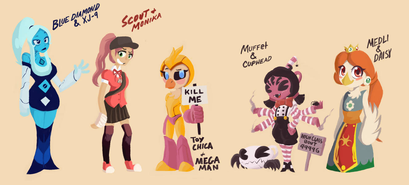 Random Fusions by MariiBoops on DeviantArt