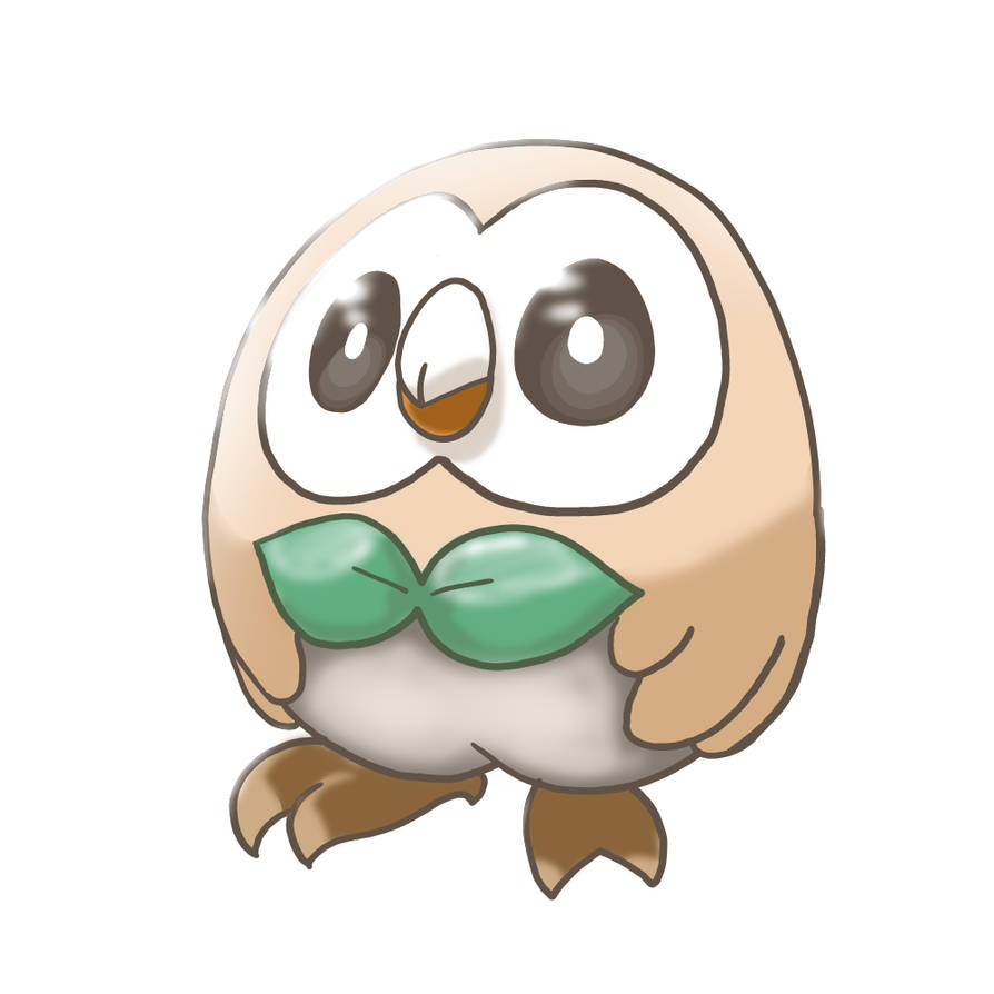 Rowlet: Art-Trade #79 by MariiBoops on DeviantArt