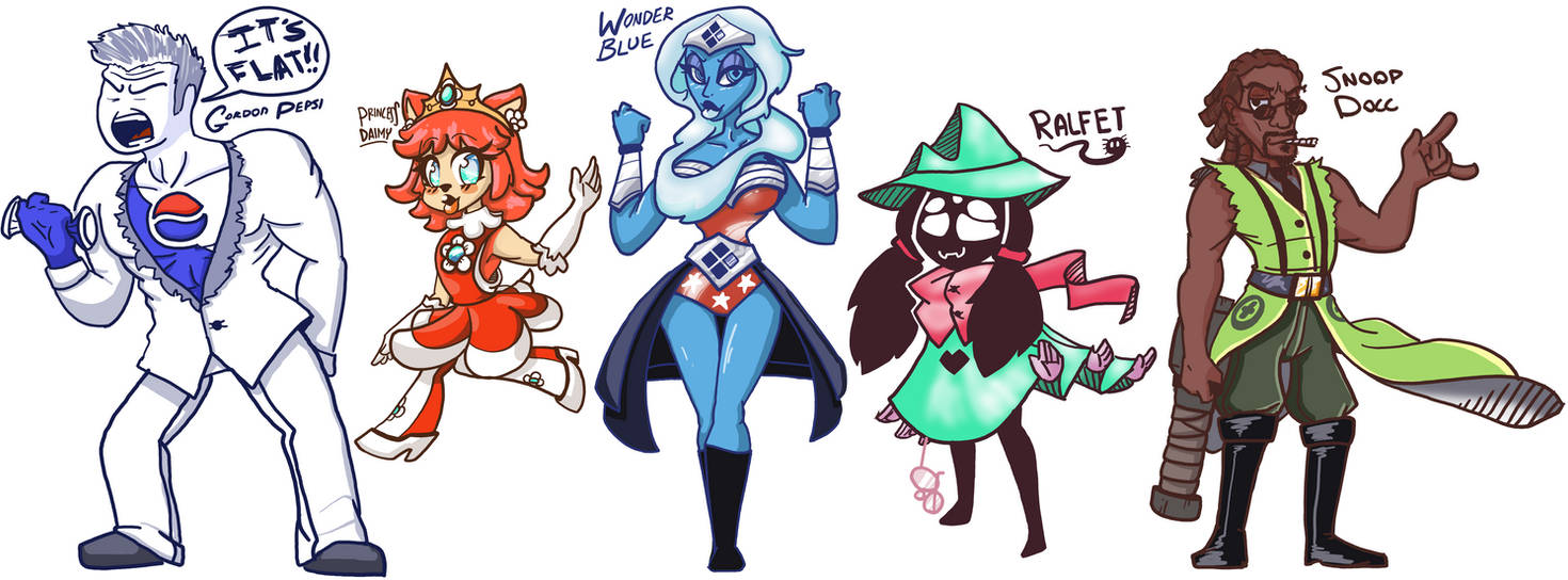 Random Fusions 6: Classics by MariiBoops on DeviantArt