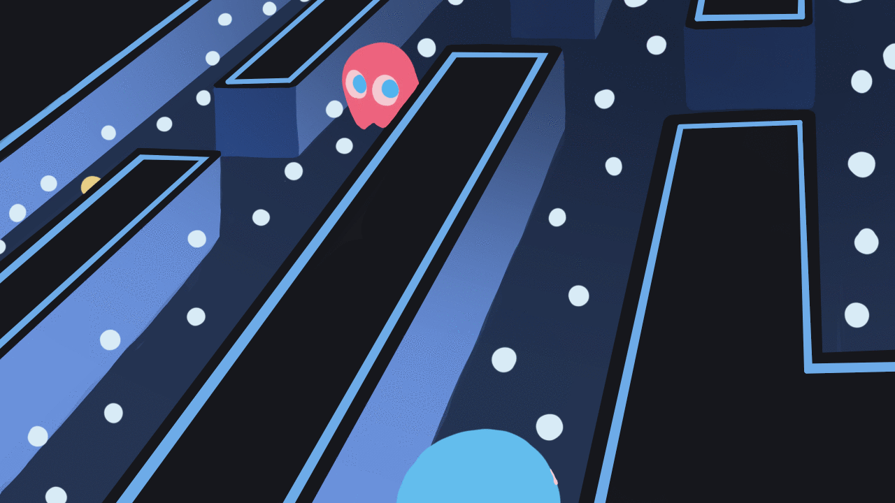 Hallways (Pac-Man Gif) by MariiBoops on DeviantArt