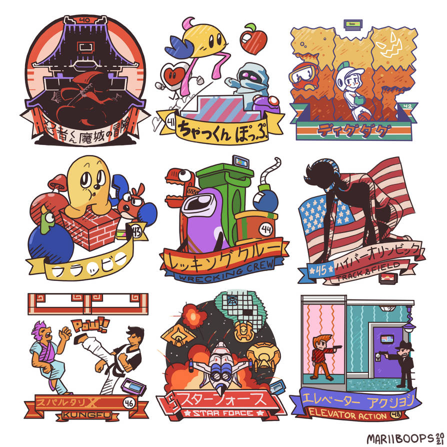 Every NES Game Ever: 40-48 by MariiBoops on DeviantArt