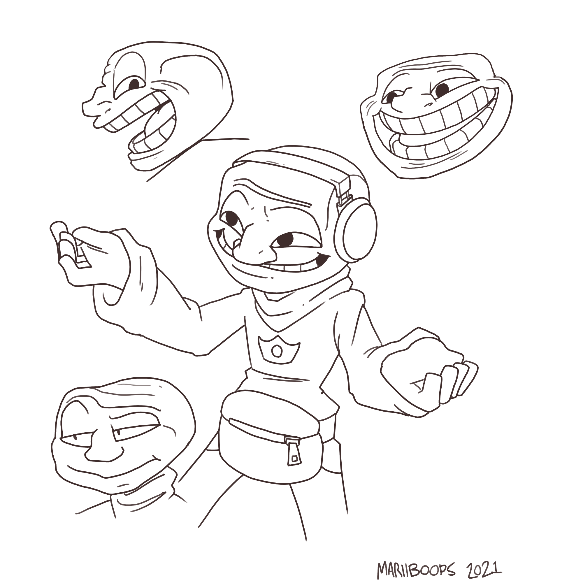 Wrinkle-less Trollface by ZiggytheNinja on DeviantArt