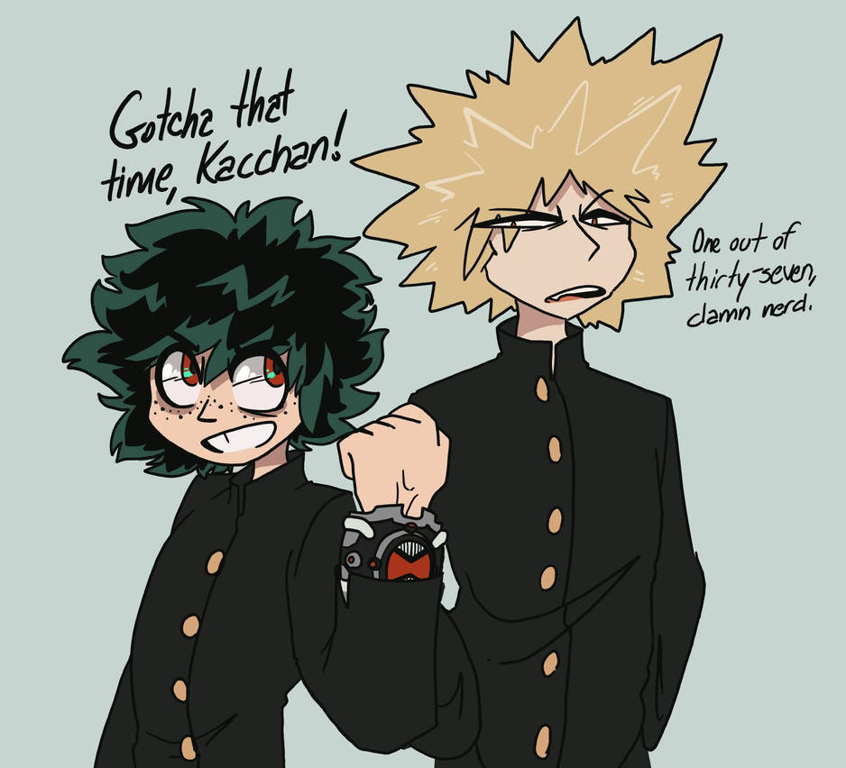 MHA but Izuku has a better quirk by MariiBoops on DeviantArt