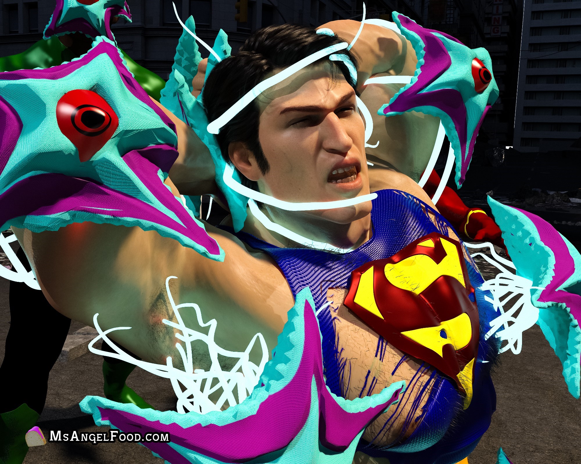 Sucomes Superman Succumbs to Starro Image 32 by msangelfood on DeviantArt