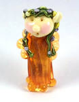 Woodland Fairy Glass Bead by lampworkart