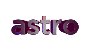 Astro (2003) Wordmark 3D