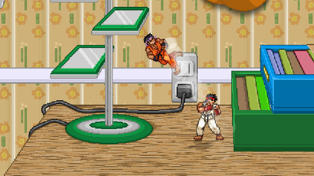 Ryu in Chibi-Robo - SSF2 - 3 by TheRPRTNetwork on DeviantArt