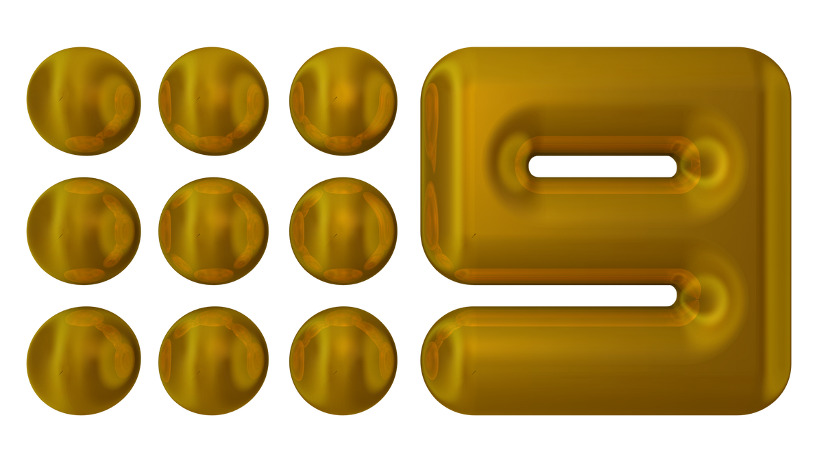 Nine Network (Gold) (Blender Render) by TheRPRTNetwork on DeviantArt