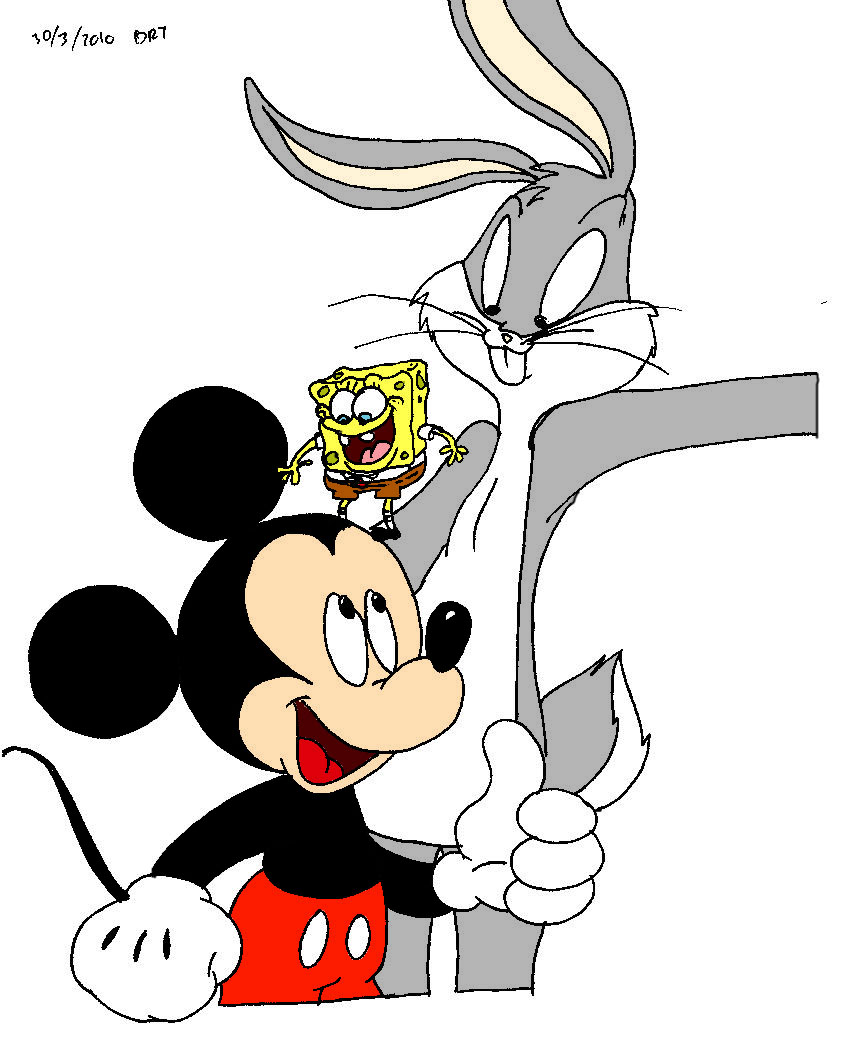 Three Cartoon Characters By DarylT On DeviantArt three-cartoon-characters-by-darylt-on-deviantart