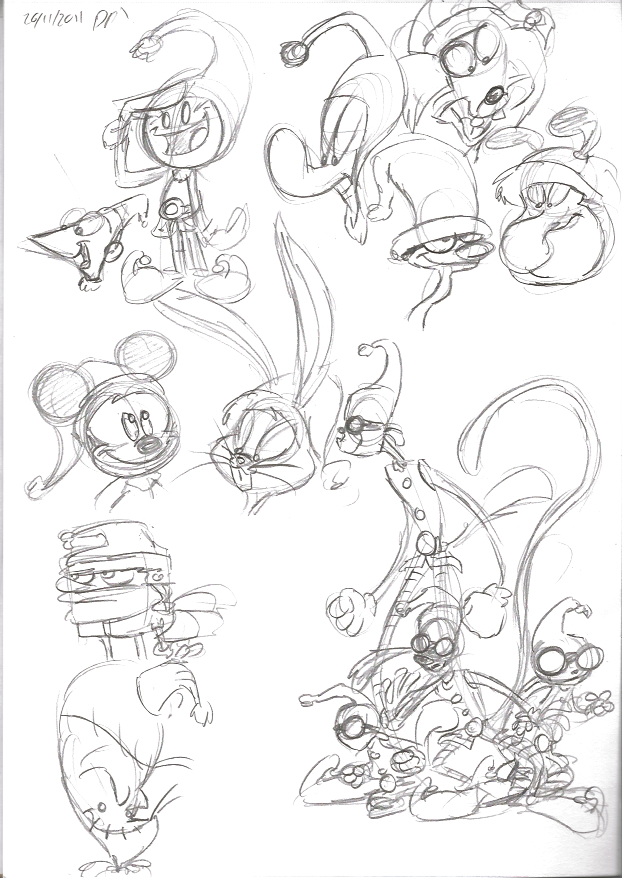 Christmas Sketch Dump 2011