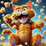 Garfield Likes Also Popcorn