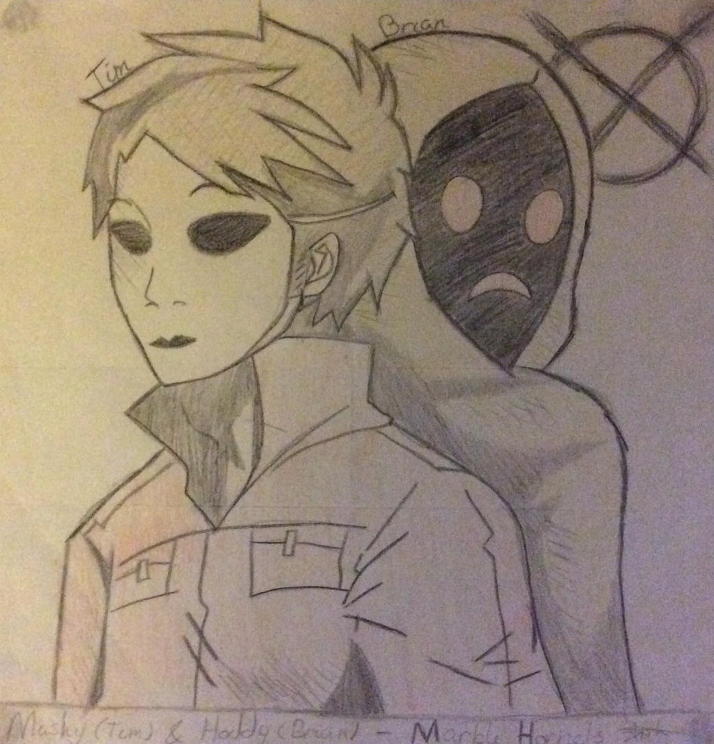 Masks and Hoodie by WretchedAkuma on DeviantArt