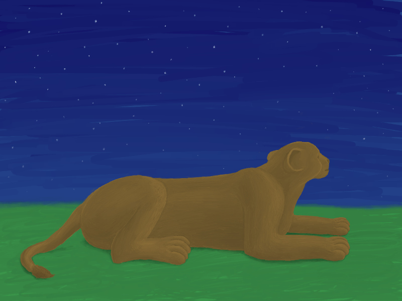 Lonely Lioness by Rarrum