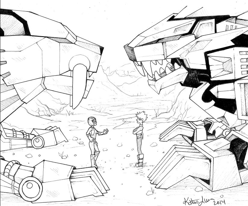 Zoids vs Power Rangers by MoonstoneOwl on DeviantArt
