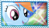 Rainbow Dash Stamp by MyHysteria