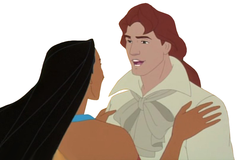 PNG Pocahontas y John Rolfe by MikeMoon1990 on DeviantArt