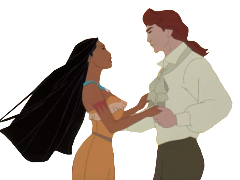 PNG Pocahontas y John Rolfe by MikeMoon1990 on DeviantArt