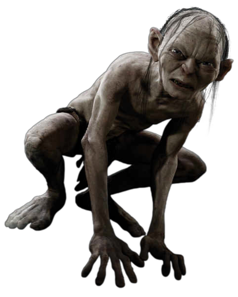 PNG Gollum by MikeMoon1990 on DeviantArt