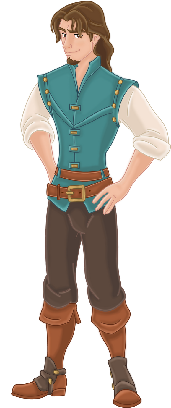 Flynn Rider Back View PNG Flynn Rider - Disney by MikeMoon1990 on DeviantArt