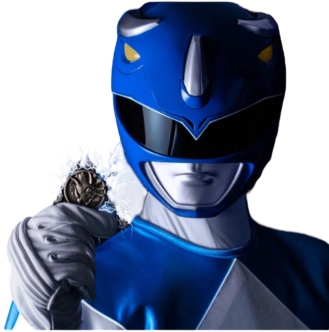 PNG Blue power ranger by MikeMoon1990 on DeviantArt