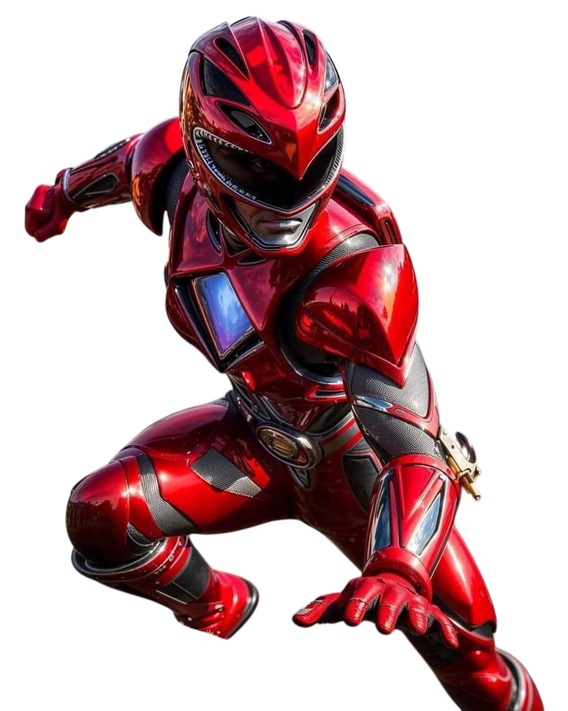 PNG Red Power Ranger by MikeMoon1990 on DeviantArt
