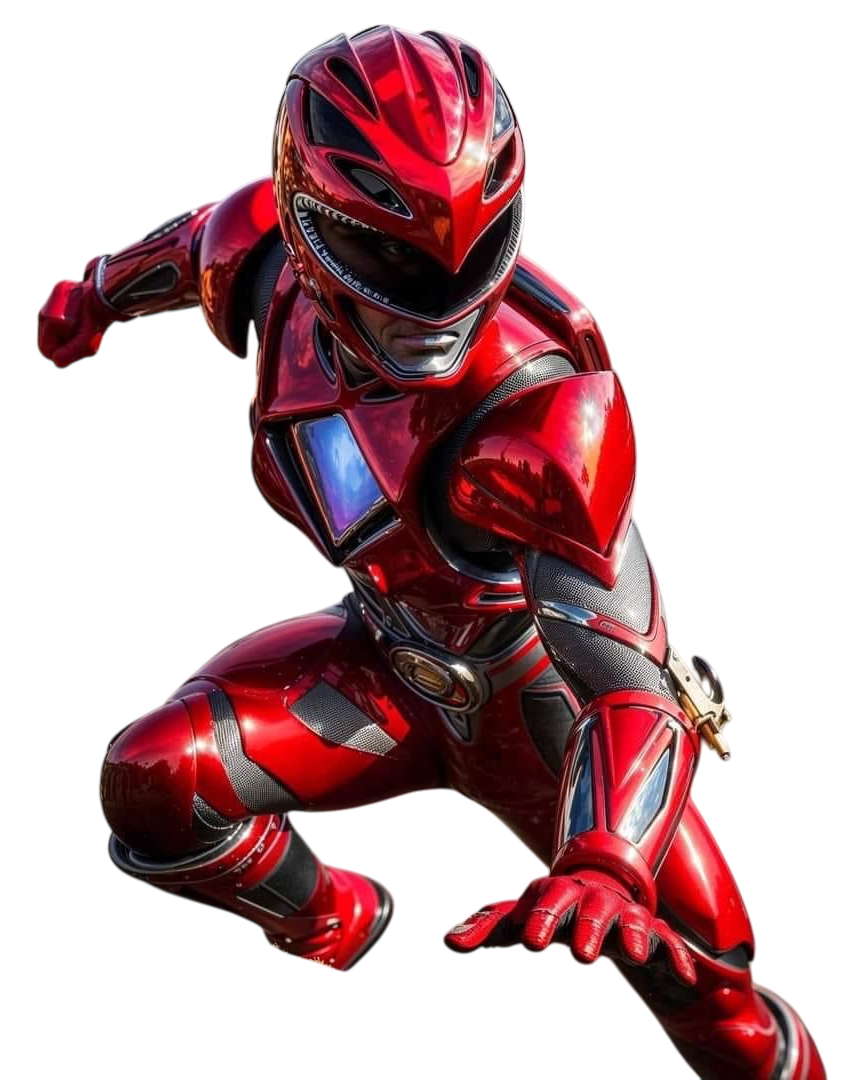Red Power Ranger Form PNG Red Power Ranger by MikeMoon1990 on DeviantArt