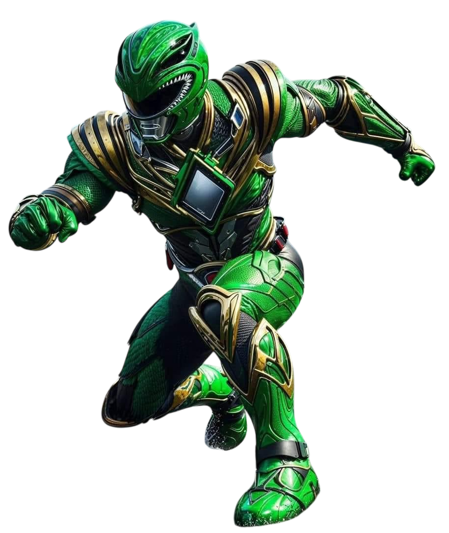 Green Ranger Power Watch PNG Green Power Ranger by MikeMoon1990 on DeviantArt
