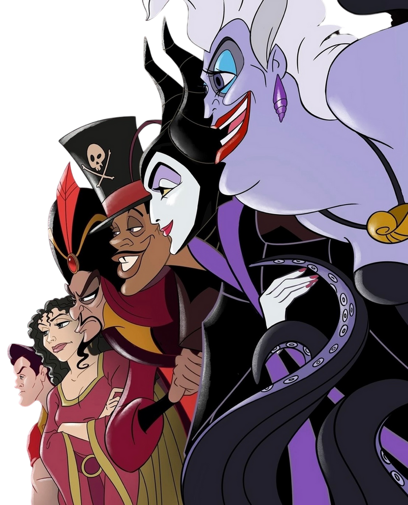 PNG Disney Villanos - Disney villains by MikeMoon1990 on DeviantArt