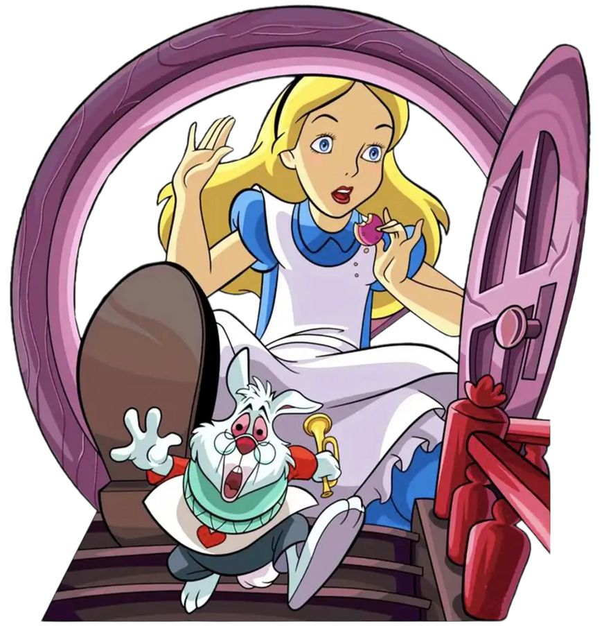 Alicia Rabbit PNG Alicia y Conejo Blanco - Alice y White Rabbit by MikeMoon1990 on ...