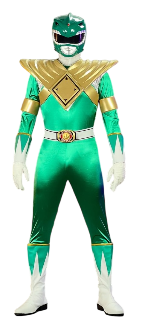 PNG Green Power Ranger by MikeMoon1990 on DeviantArt