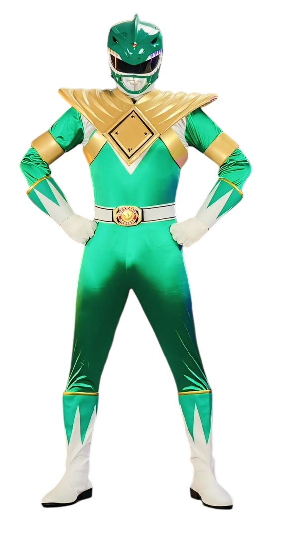 Power Rangers Green/blue PNG Green Power Ranger by MikeMoon1990 on DeviantArt