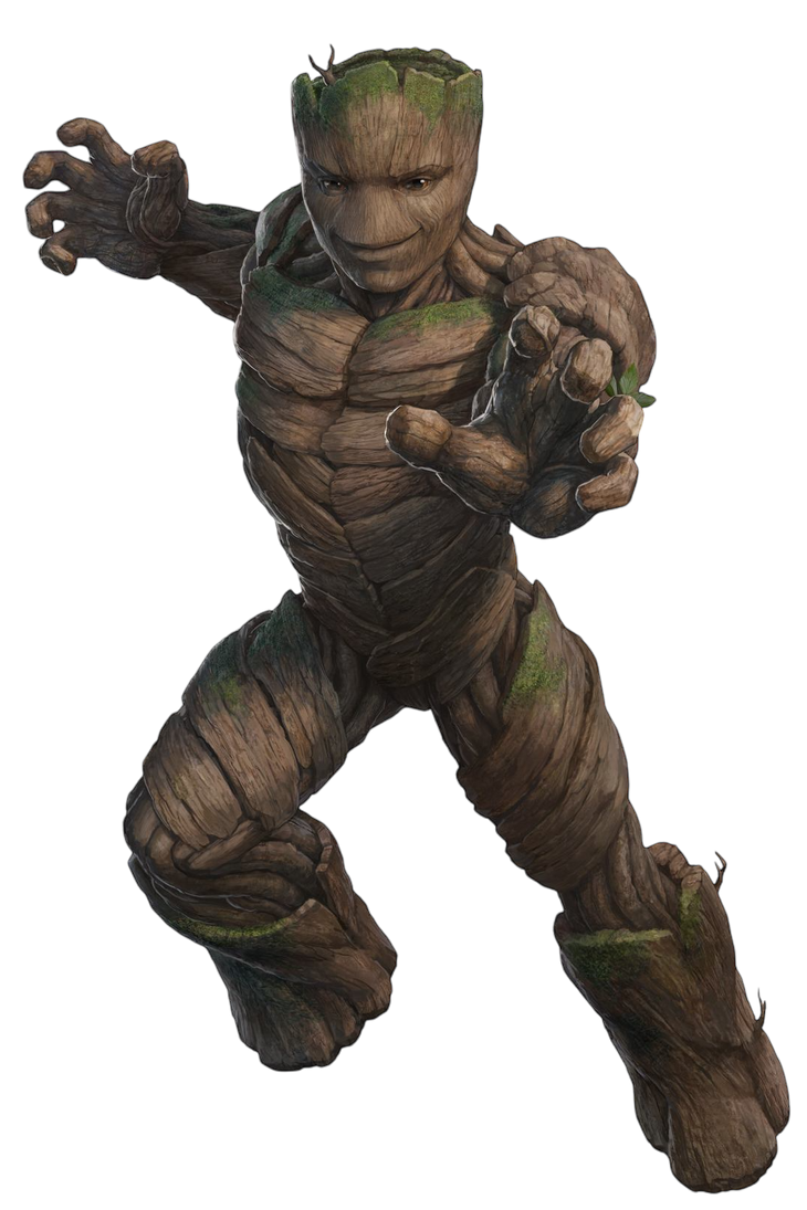 Punk Groot PNG Groot by MikeMoon1990 on DeviantArt