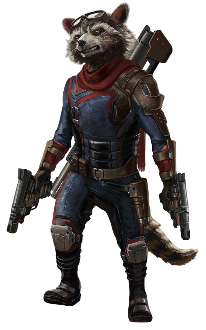 Rocket Racoon Dnd Build PNG Rocket Racoon by MikeMoon1990 on DeviantArt