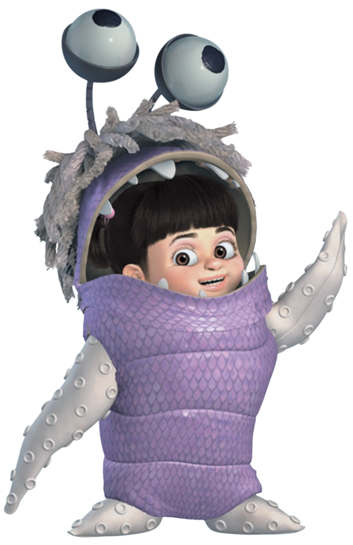 Boo Monstro PNG Boo - Monstruos SA - Monsters INC - Pixar by MikeMoon1990 on DeviantArt