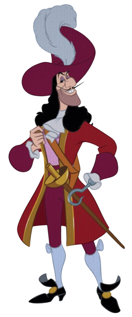 Captain Hawk Rufio PNG Capitan Garfio / Captain Hook - Disney by MikeMoon1990 on DeviantArt