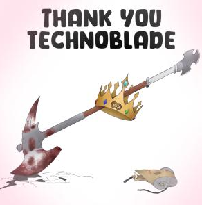 Technoblade death by vfgoi on DeviantArt