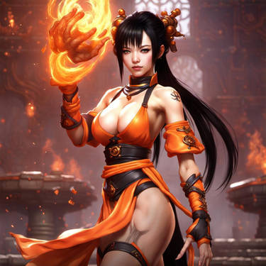 Ling Xiaoyu AI art