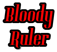 Bloddy Ruler Cool Text 134: Bloody Ruler by IcebatRRBZ8 on DeviantArt