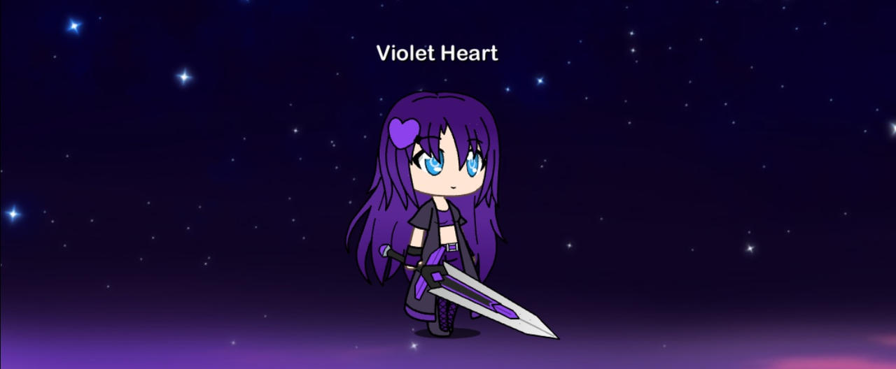 Violet Heart by IcebatRRBZ8 on DeviantArt