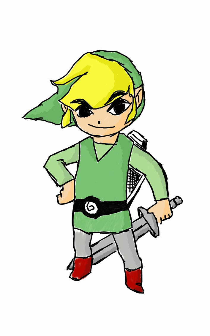 cartoon link by blueamigafan on DeviantArt