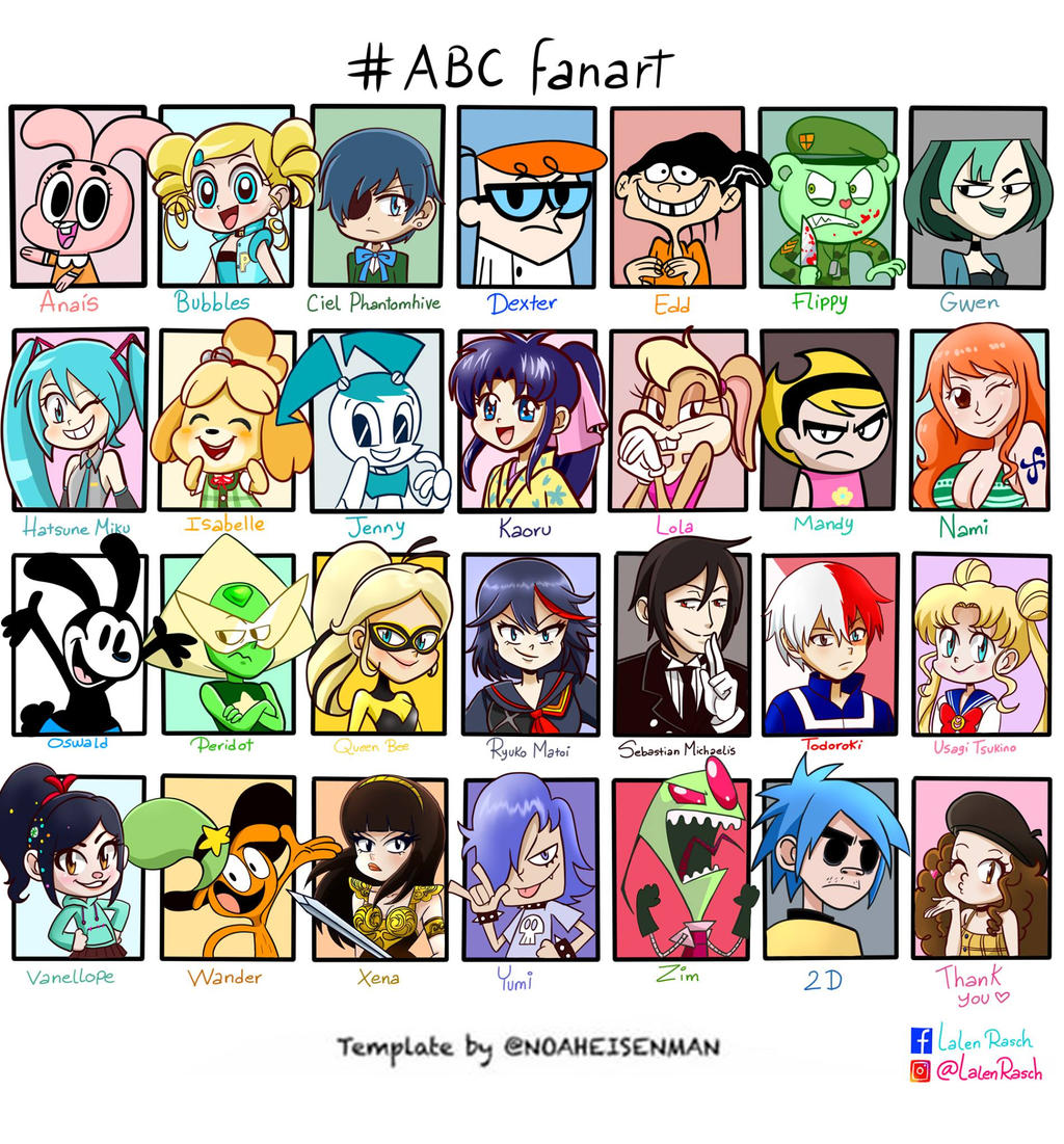ABCFANART by lalen8 on DeviantArt