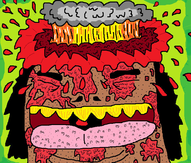 Head exploded by johnroders on DeviantArt