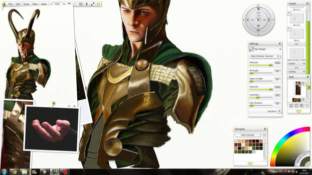 Desktop Screenshot - Loki WIP