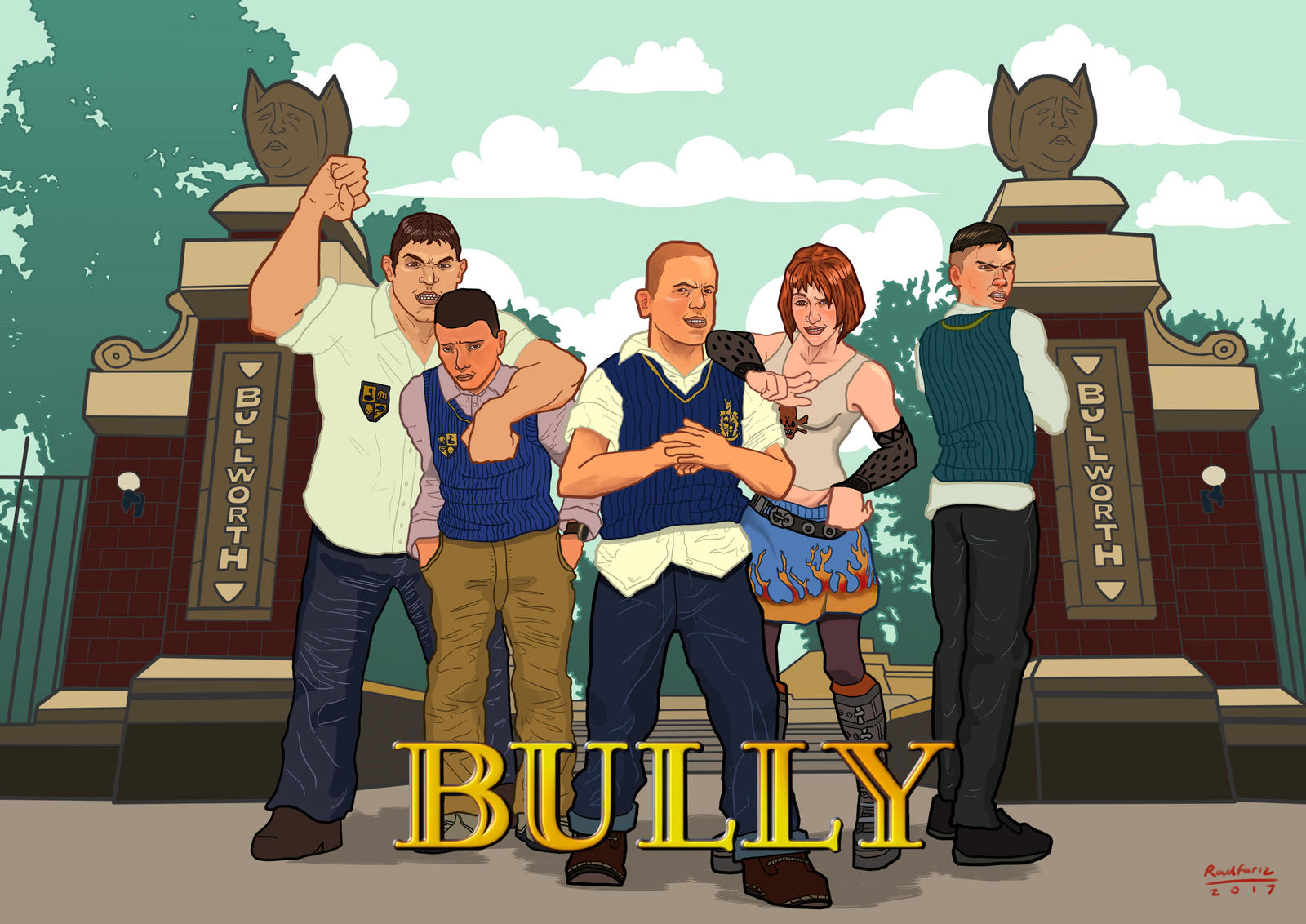 Bully - Game Fanart by Radfariz on DeviantArt