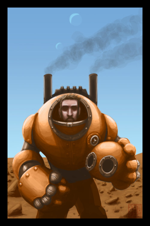 Steampunk Spaceman.