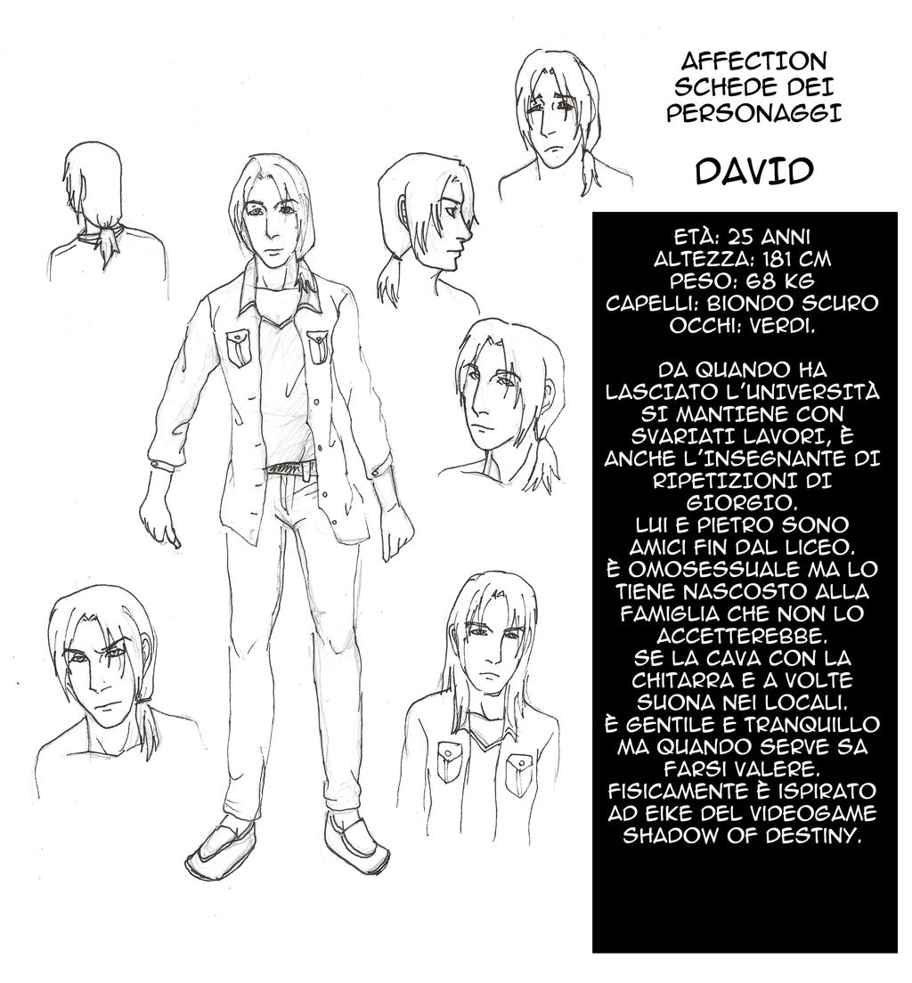 Affection schede personaggi - David