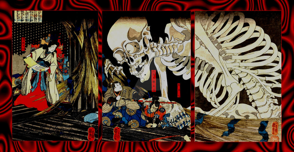 Utagaki Ritual Witchcraft in the Middleache Japan Homage to Utaga by Mikewildt on ...