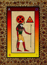 TAROT TO RA Old egypt ancient god mystery rose