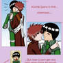 Kissing Gaara...